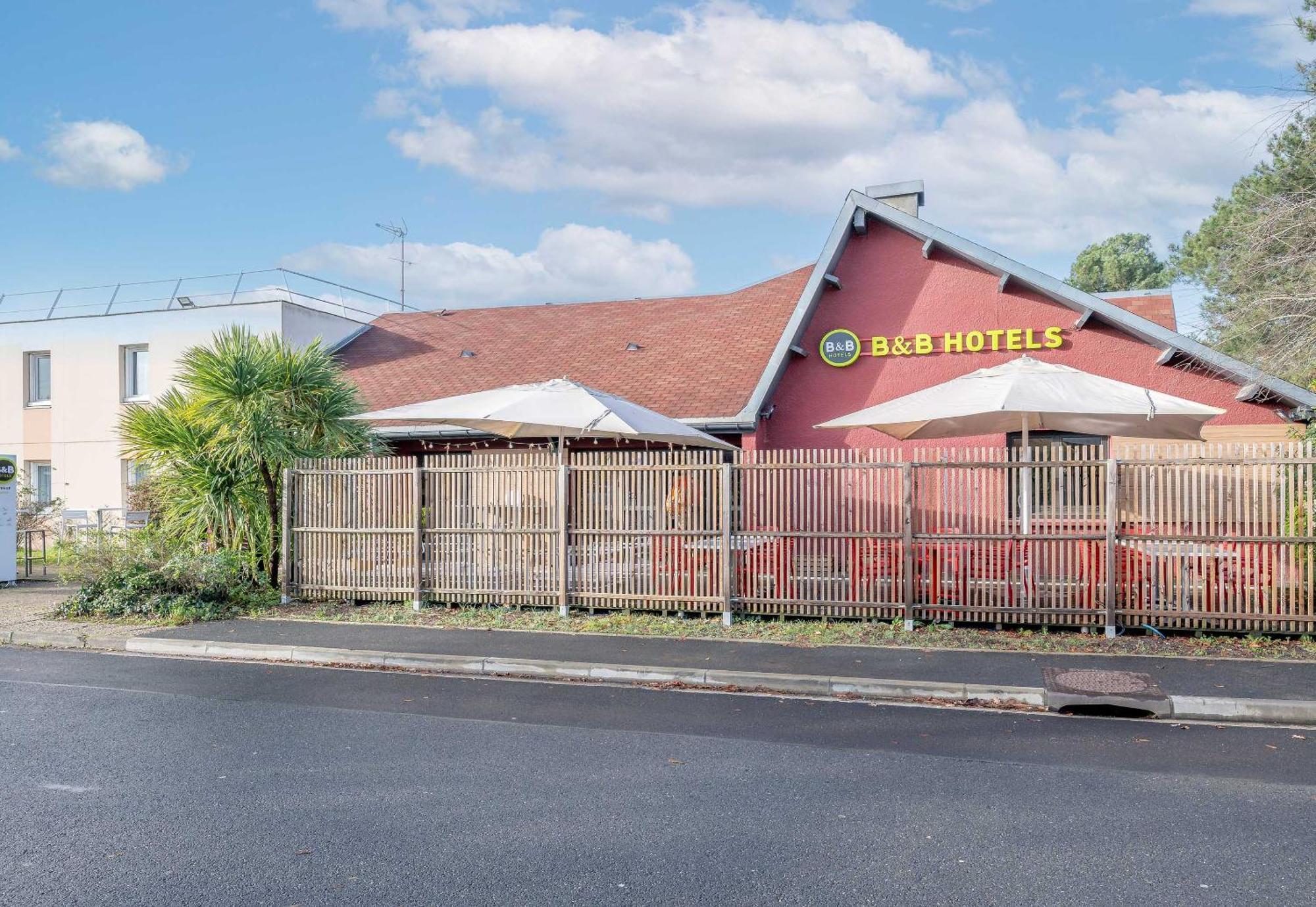 B&B Hotel Bordeaux Merignac Cadera Aeroport Eksteriør billede